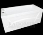Ванна акриловая с гидромассажем Radomir Радомир Онтарио стандарт Chrome 15070